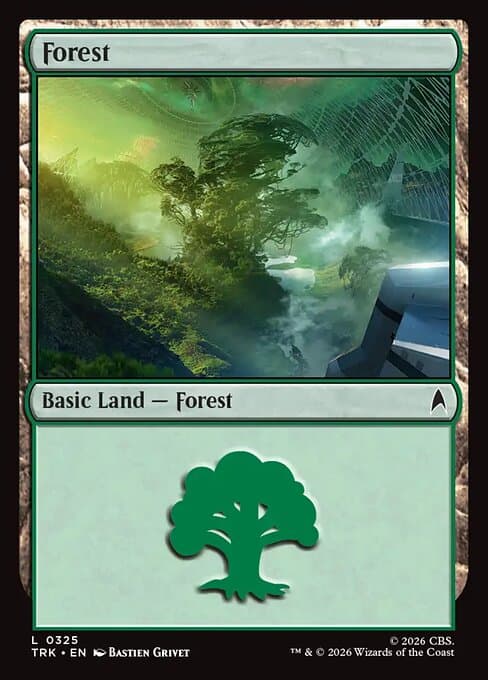 Forest — a basic land that produces green mana